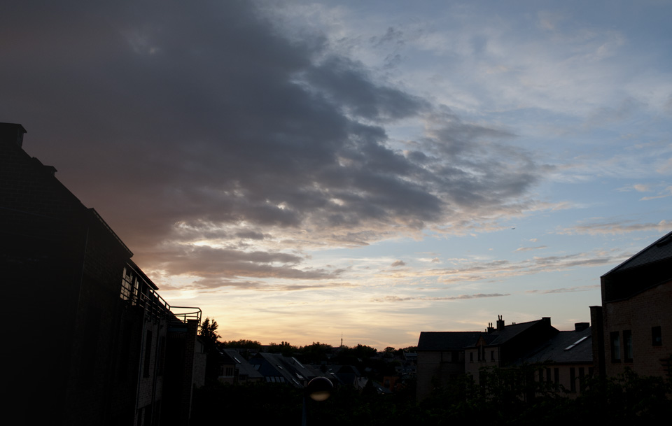 Louvain-la-neuve : ciel du 16 juin 2013