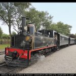 Le Crotoy : la locomotive Cail du chemin de fer de la baie de Somme